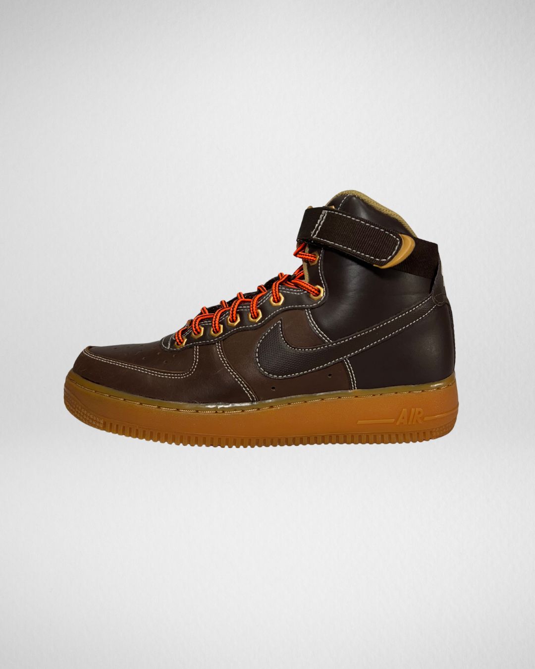 Nike Air Forcé 1 High Top Brown Gum