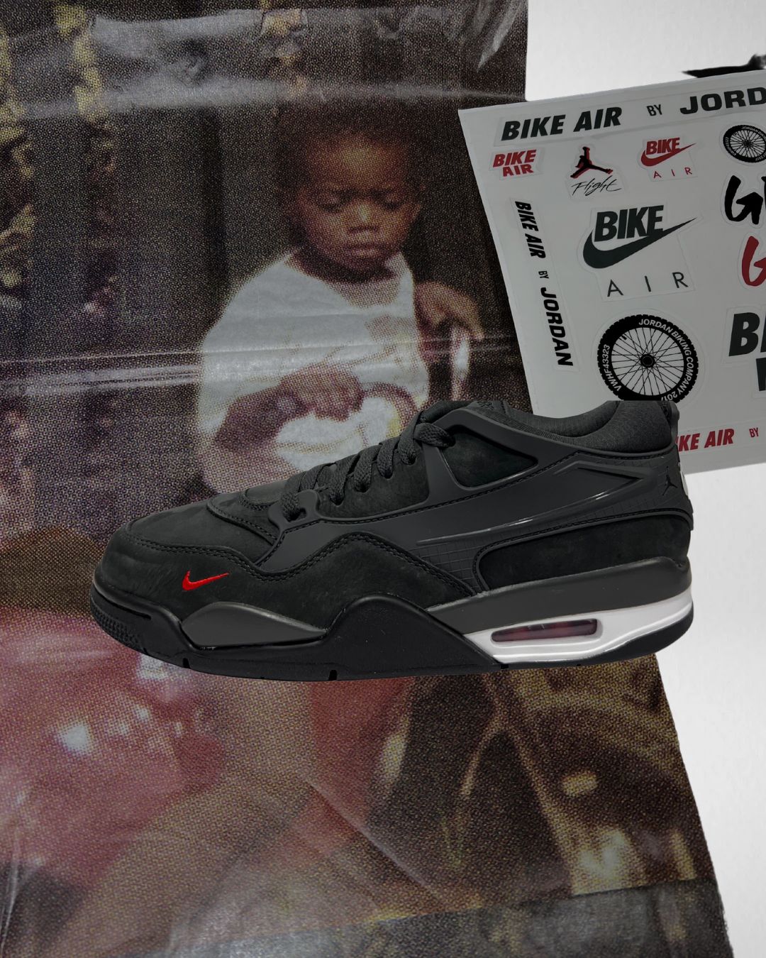 Jordan 4 RM SP Nigel Sylvester Grey