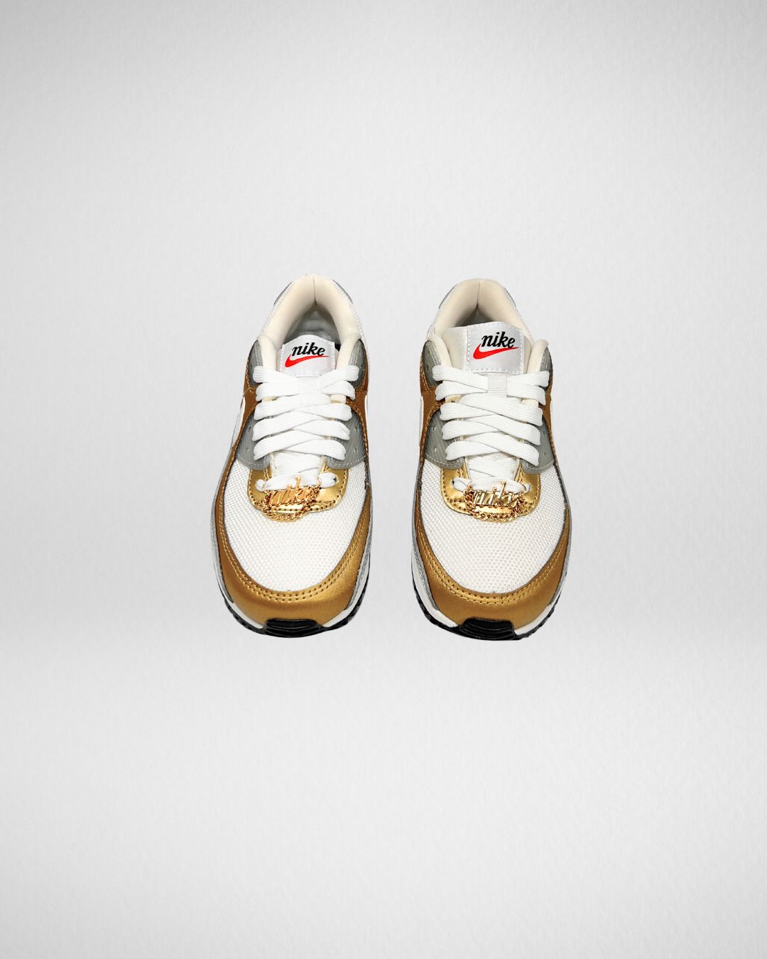 Nike Air Max 90 Gold Silver