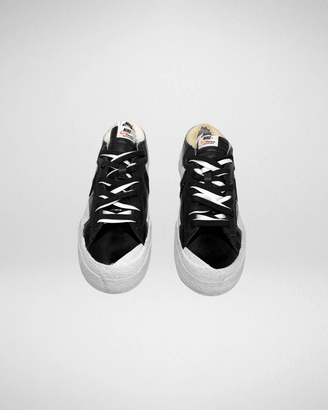 Nike Blazer Sacai Low Black Patent