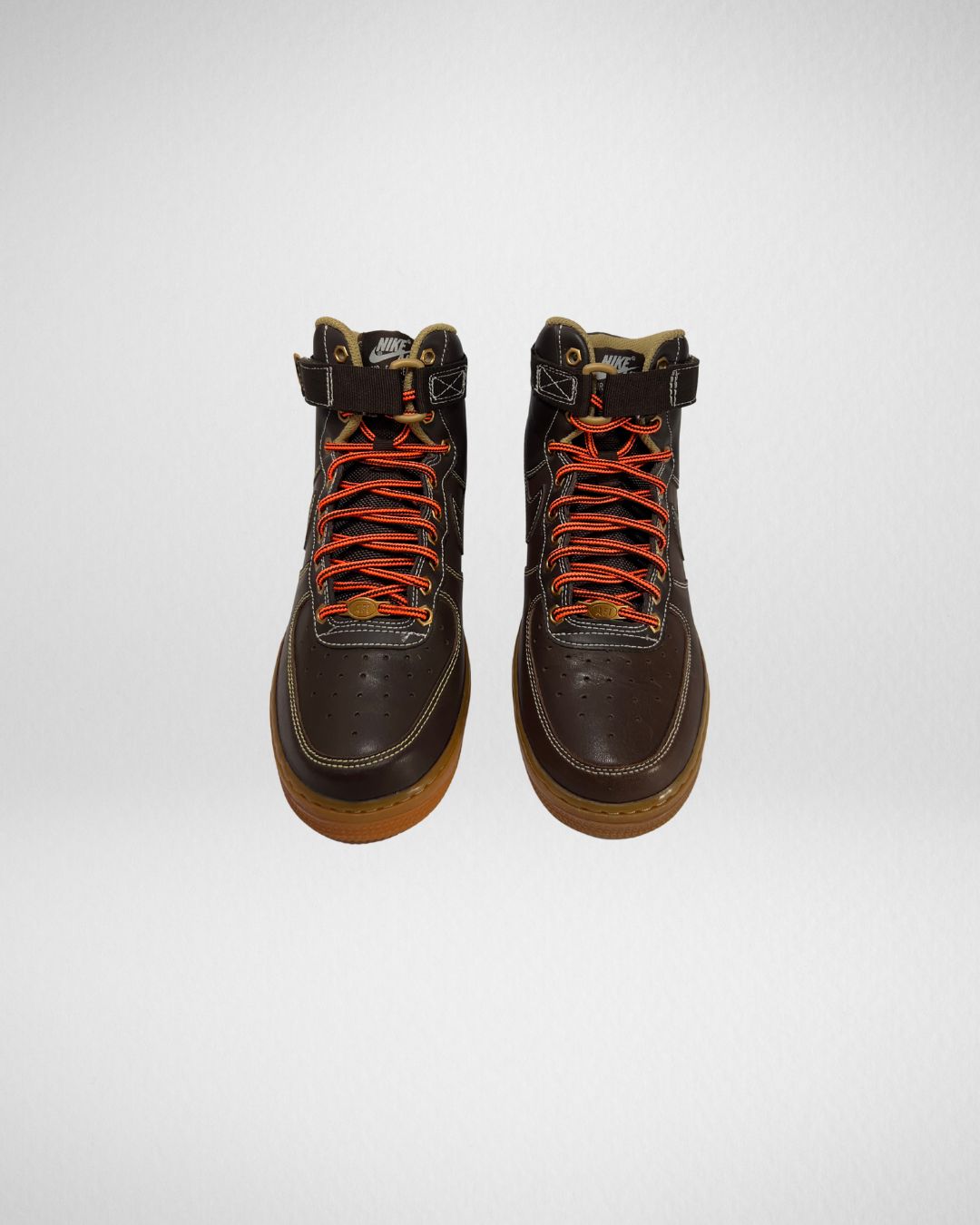 Nike Air Forcé 1 High Top Brown Gum