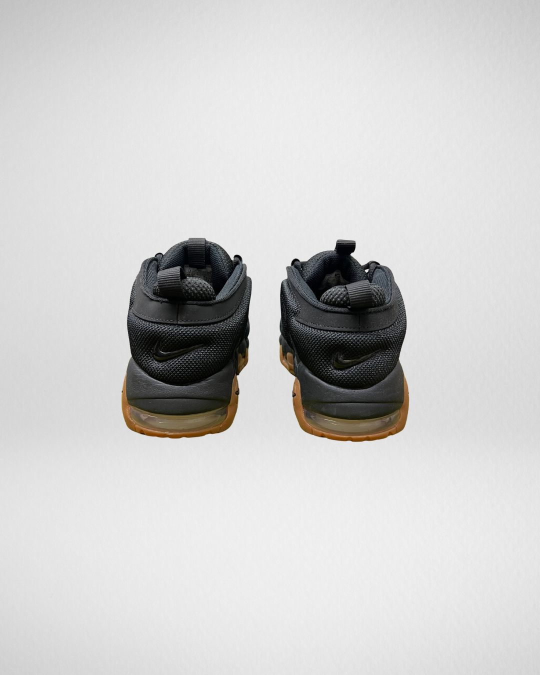 Nike Uptempo Low Black And Gum