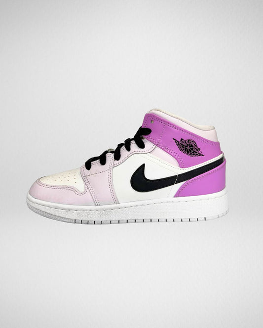 Jordan 1 Mid Berely Grape