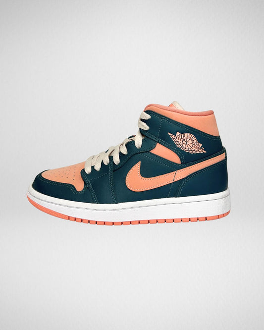 Jordan 1 Mid Teal Green