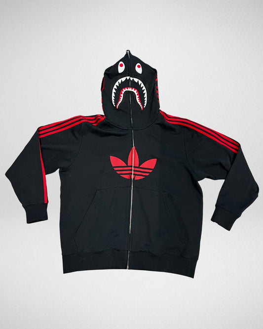 BAPE x Adidas Shark Fleece Full Zip