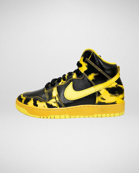 Nike Dunk High 1985 SP Yellow Acid Wash