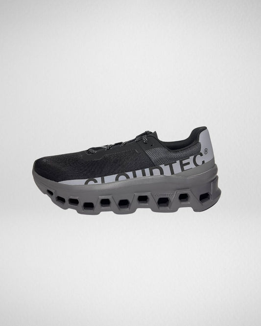On Running Cloudmonster Balck Grey