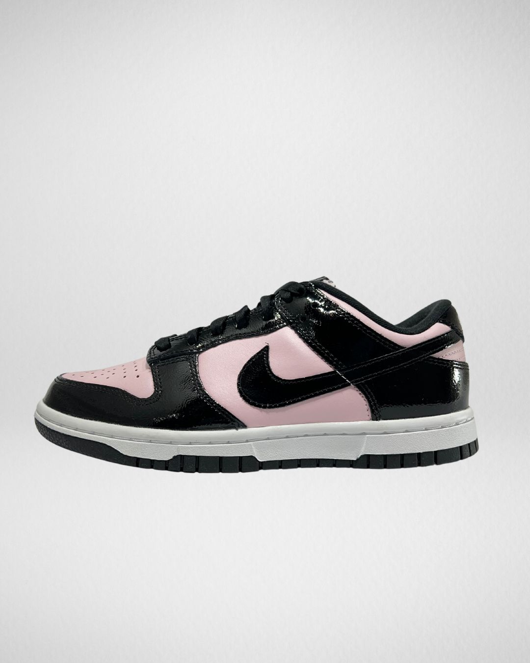 Nike Dunk Low Pink black Patent