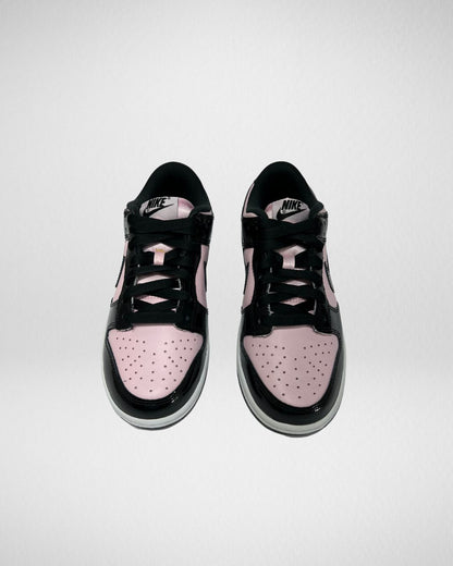 Nike Dunk Low Pink black Patent