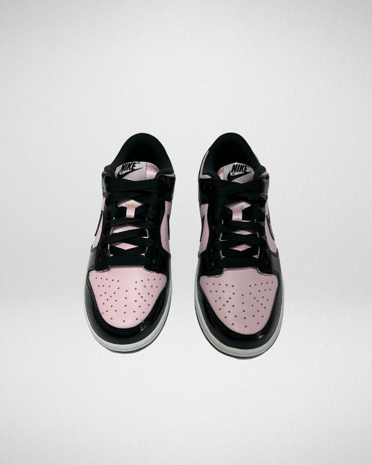Nike Dunk Low Pink black Patent