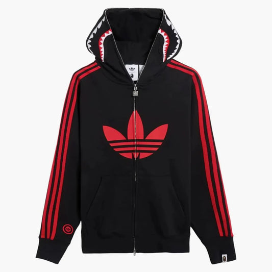 BAPE x Adidas Shark Fleece Full Zip