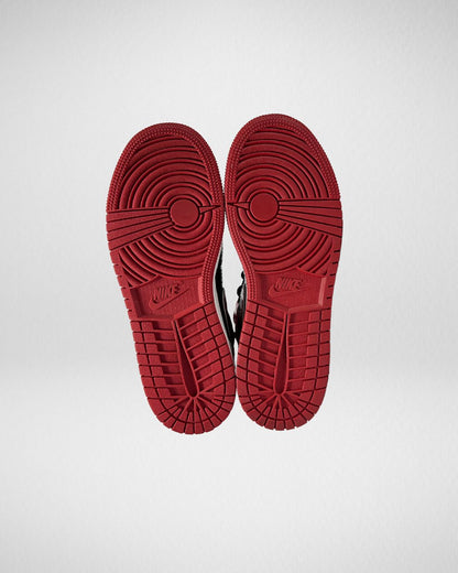 Jordan 1 Mid Bred Text